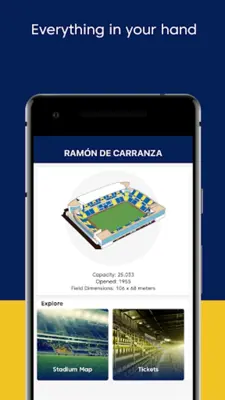 Cádiz CF android App screenshot 1