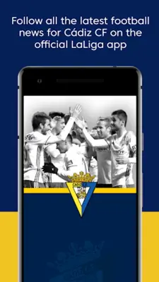 Cádiz CF android App screenshot 4